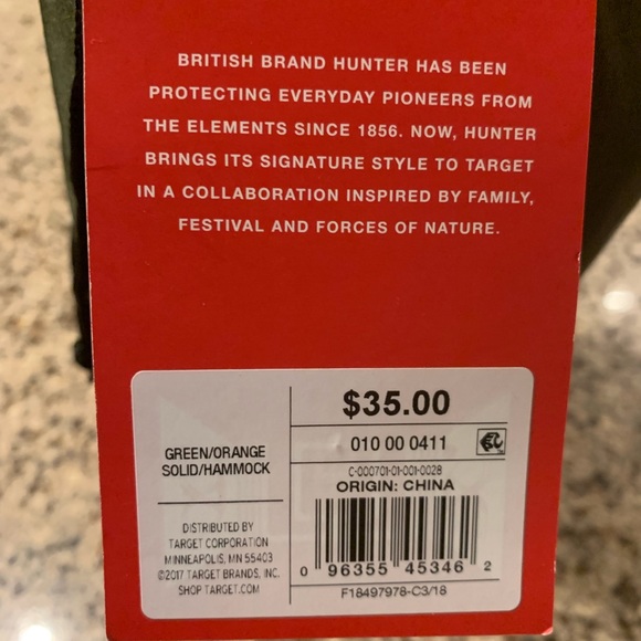 Hunter for Target Hammock Green/Orange NEW - Picture 6 of 8